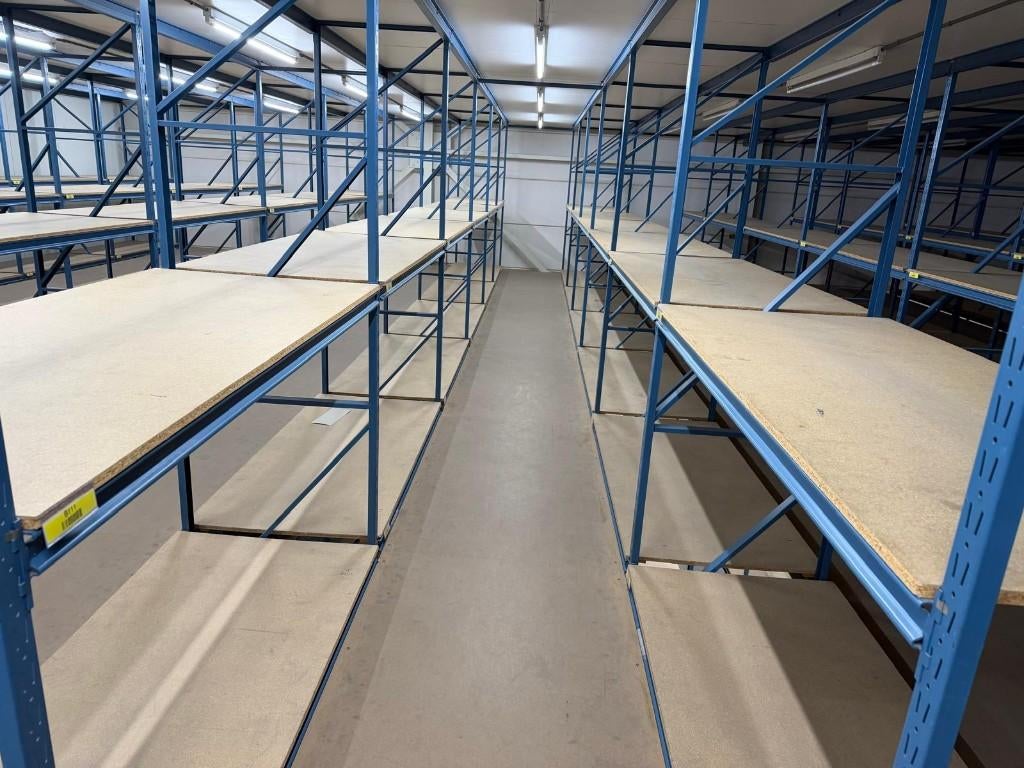 Verdiepingsstelling / entresolvloer magazijnstelling 2-laags, Ophalen