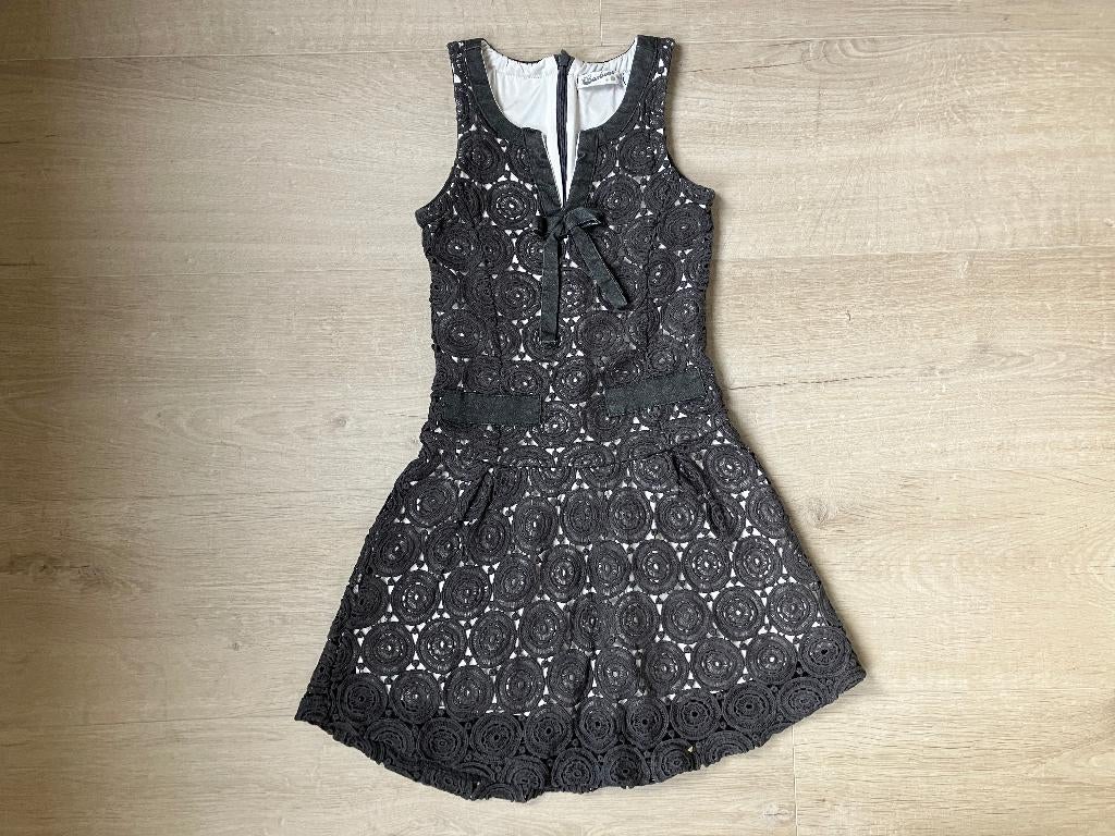 ZGAN Carbone Jurk Jurkje, Feestjurk, Set Vintage, Mt. 128, Meisje, Carbone, Ophalen of Verzenden, Zo goed als nieuw