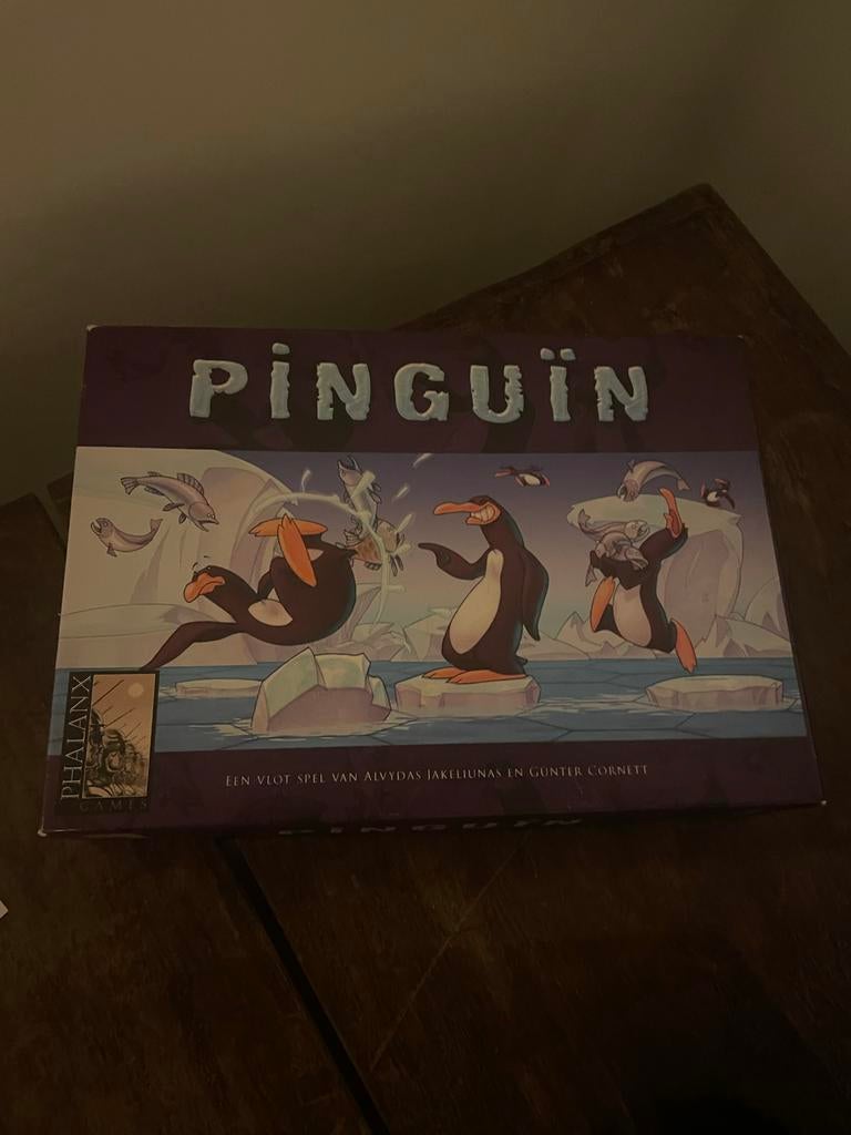 Pinguïn bordspel, Ophalen, Gebruikt