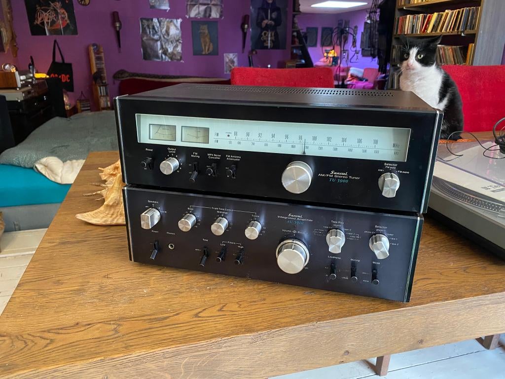 Sansui AU5900 - TU5900 set, Overige merken, Gebruikt, -, -