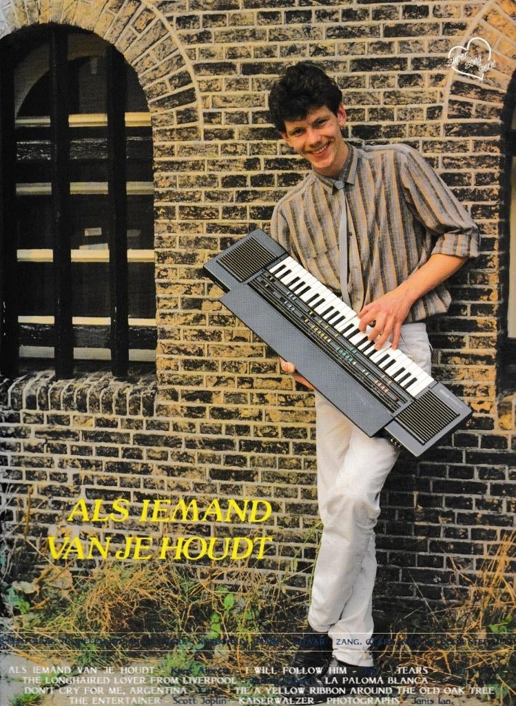 STEF MEEDER - ALS IEMAND VAN JE HOUDT, Ophalen of Verzenden, Gebruikt, Artiest of Componist, Populair