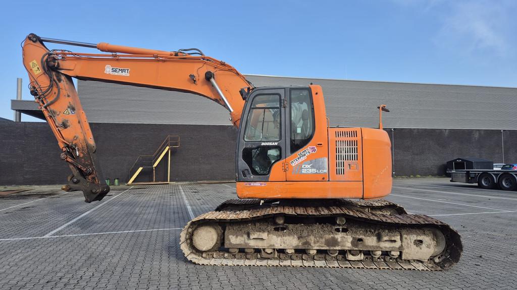 doosan dx 235LCR, Graafmachine