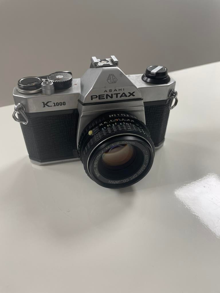 Pentax K1000 analoge camera, Ophalen of Verzenden, Gebruikt, Spiegelreflex, Pentax