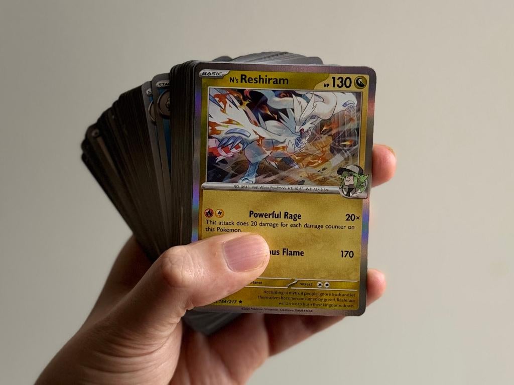 223 unieke kaarten Ascended Heroes (Incl Holo, P-ball & Rev), Ophalen of Verzenden, Nieuw, Meerdere kaarten, Foil