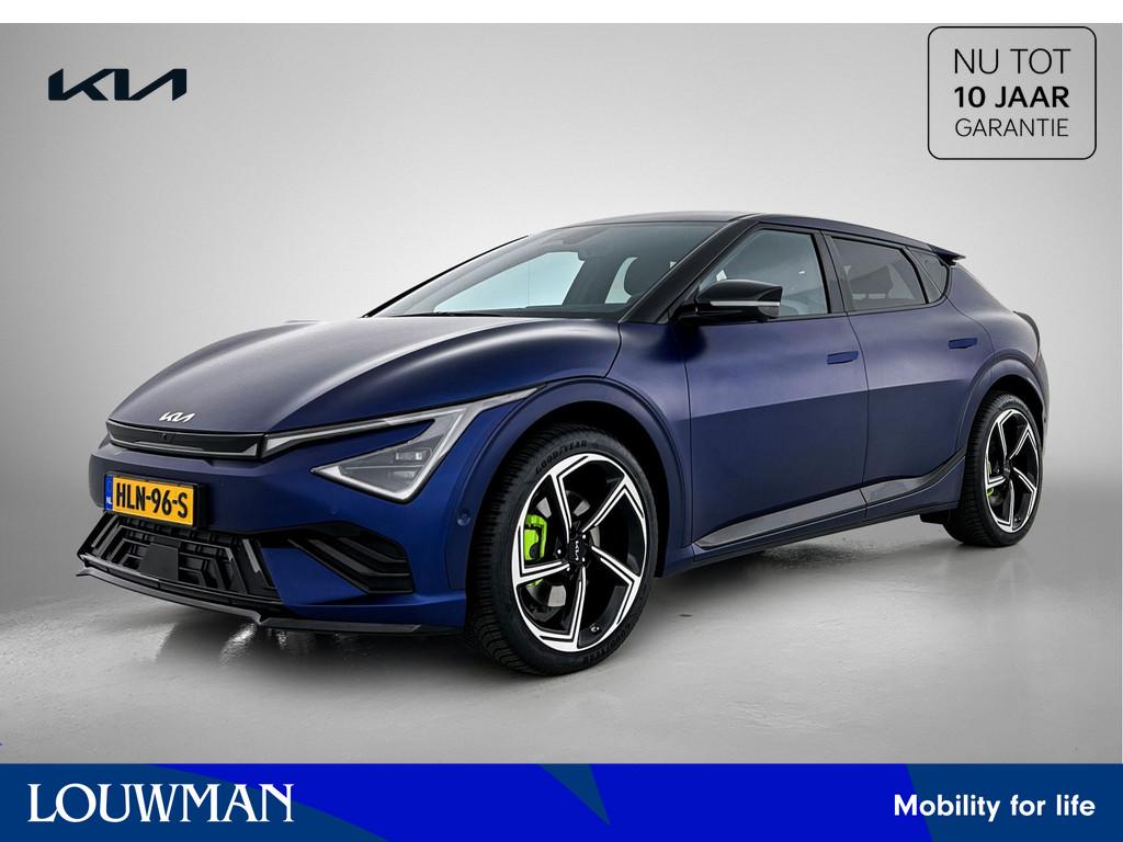 Kia Ev6 GT-Line AWD 84 kWh 21Inch | Matte Lak | Keramische C, 12 maanden, 1800 kg, Blauw, Origineel Nederlands