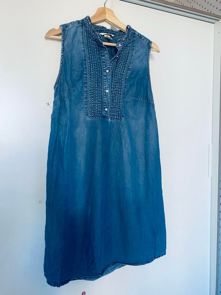 Zwangerschapsjurk  maat S, Blauw, Jurk, Ophalen of Verzenden, Maat 36 (S)