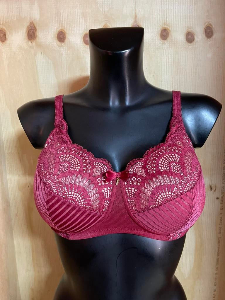 Amoena prothese bh zonder beugel 90a karolina, Verzenden, Rood, BH