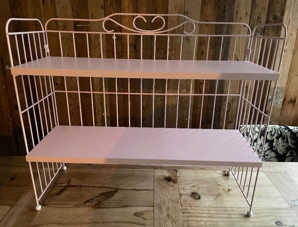 Kastje voor op bureau of kaptafel roze, Ophalen of Verzenden, Zo goed als nieuw, 50 tot 100 cm, Minder dan 100 cm