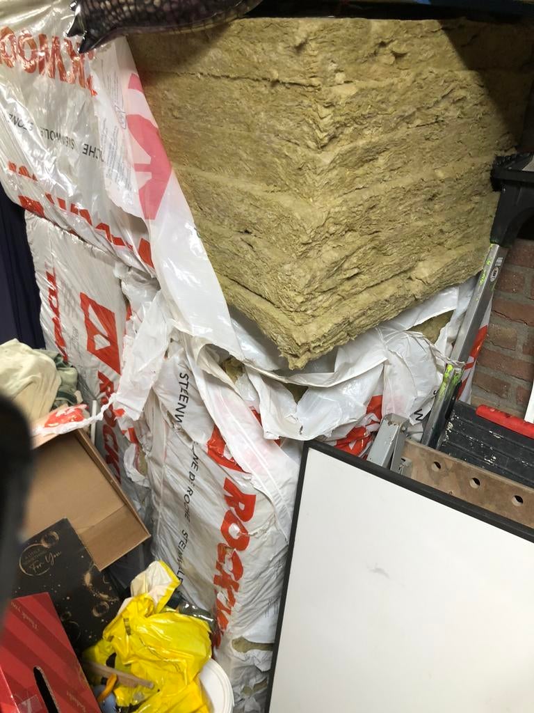 Rockwool isolatie 7.0x60x120cm 12m2, Ophalen, 4 tot 8 cm, Steenwol, Zo goed als nieuw