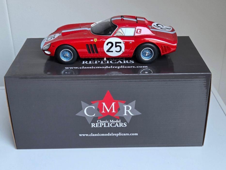 CMR FERRARI 250GTO 64 LE MANS 1/18, Ophalen of Verzenden, Zo goed als nieuw, Auto, Overige merken