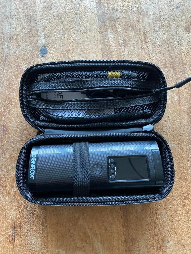 Donrox compressor pomp voor fiets, auto, bal en de camping, Fietsen en Brommers, Fietsaccessoires | Fietspompen, Zo goed als nieuw