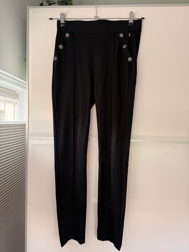 Zwarte pantalon Anna van Toor maat S, Zwart, Nieuw, Ophalen of Verzenden, Maat 36 (S)