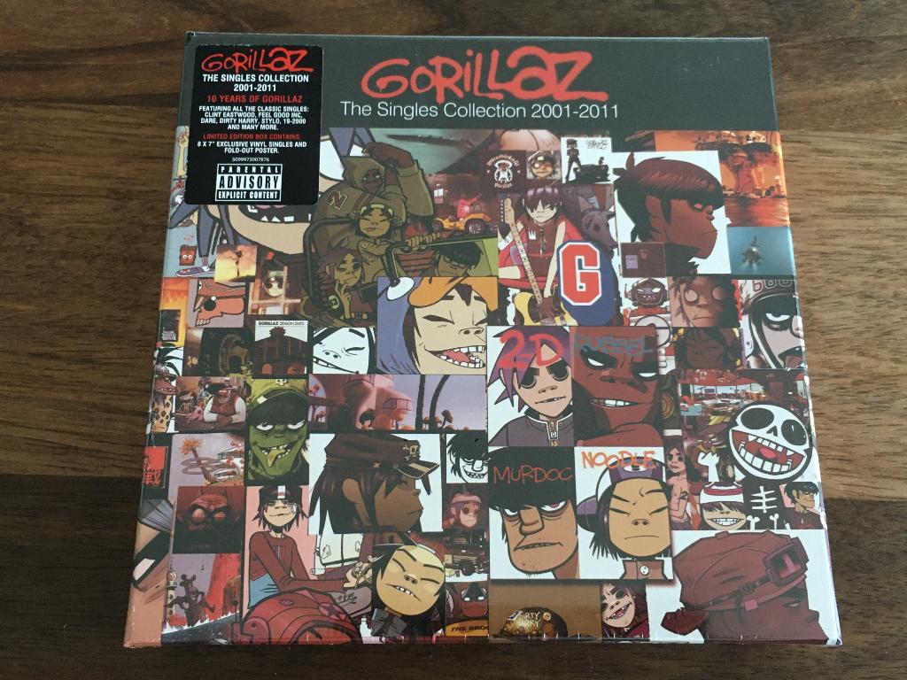 8x Vinyl Single BoxSet Gorillaz Singles Collection 2001-2011, Boxset, 2010 - 2019, 7 inch, Ophalen of Verzenden