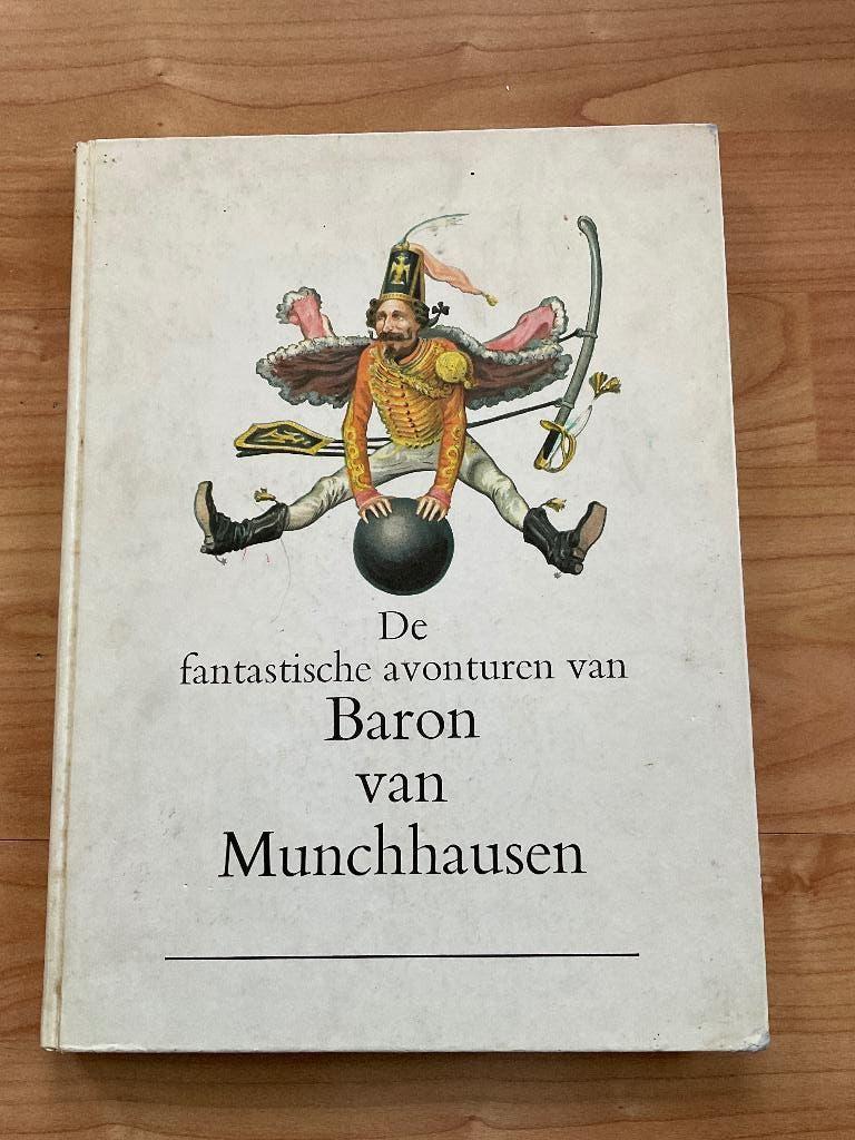 De fantastische avonturen van Munchhausen. Hardcover, grtf., Ophalen of Verzenden, Gelezen, Raspe, Fictie