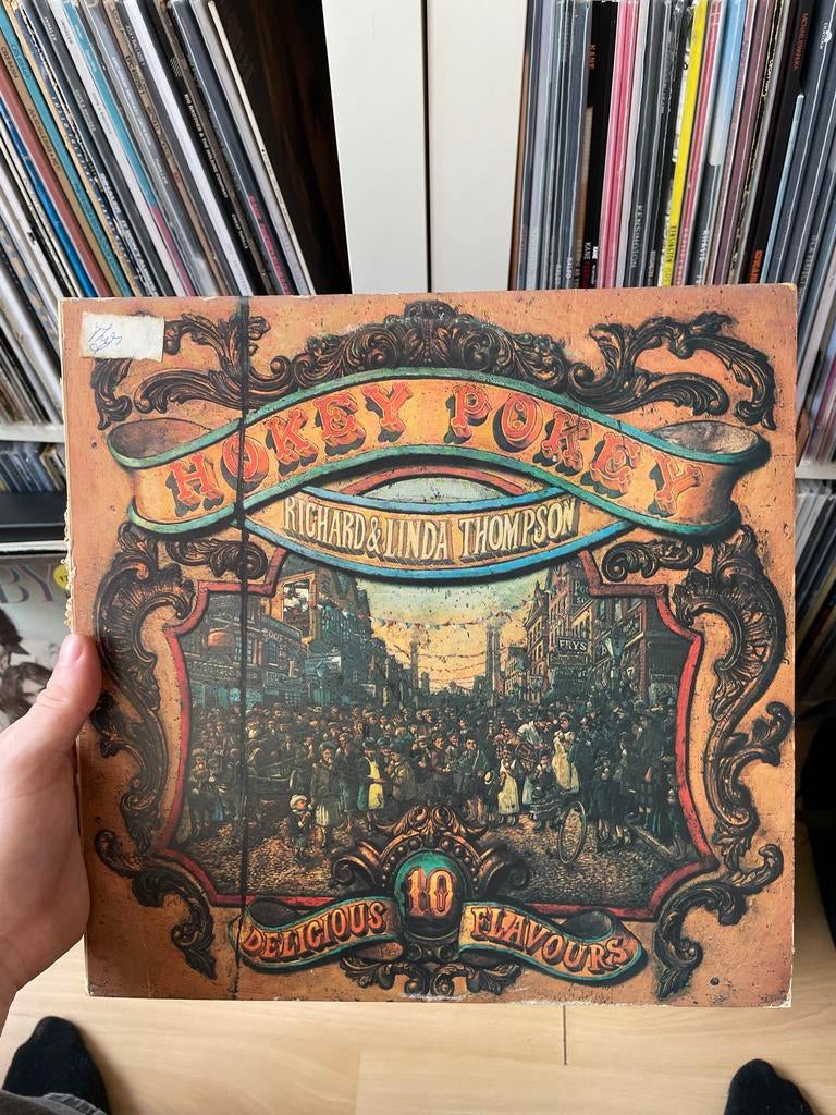 Richard & Linda Thompson - Hokey Pokey LP, Cd's en Dvd's, Ophalen of Verzenden, Gebruikt, 12 inch, Singer-songwriter