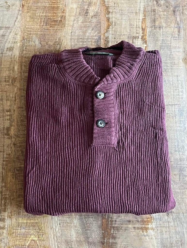 Eddie Bauer wollen trui M – rood/bordeaux, Zo goed als nieuw, Rood, Eddie Bauer, Verzenden