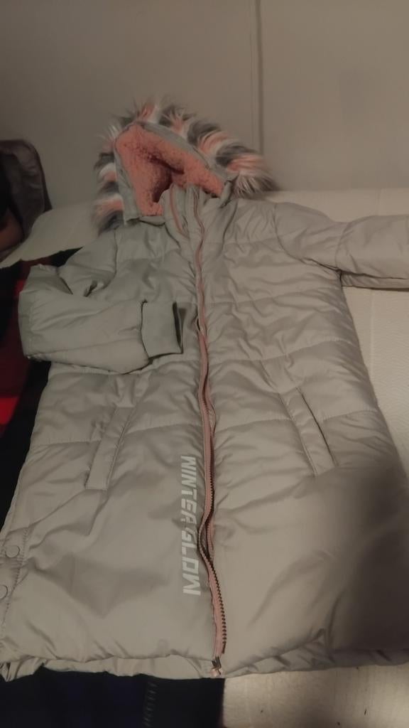 winterjas voor meisjes, Ophalen of Verzenden, Zo goed als nieuw, Maat 34 (XS) of kleiner, Zwart