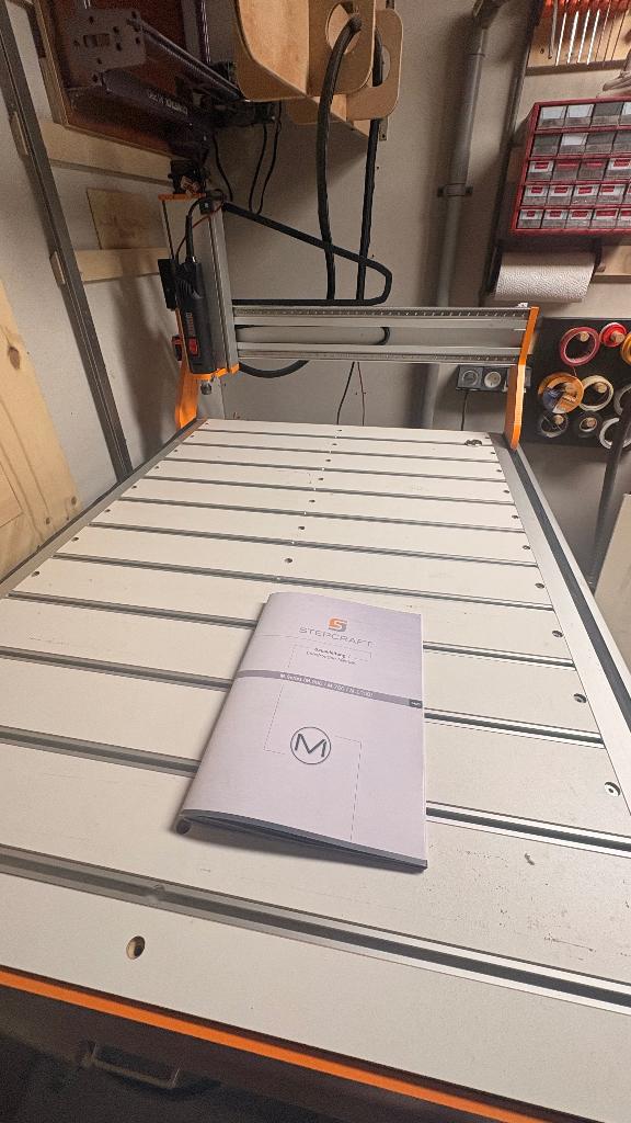 Jonge Stepcraft M.1000 CNC set (AMB, T-Slot, Z-Sensor), Doe-het-zelf en Verbouw, Gereedschap | Freesmachines, Overige soorten
