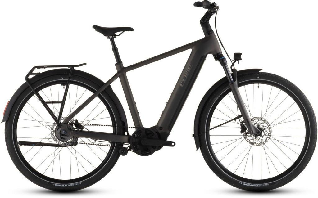 CUBE Touring Hybrid Comfort SLX 800 Charcoal/Chrome Heren CH, Fietsen en Brommers, Elektrische fietsen, Nieuw, Cube, 51 tot 55 cm
