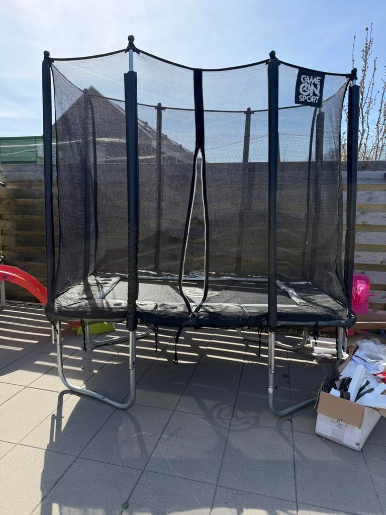Game on sport trampoline, Ophalen of Verzenden, Zo goed als nieuw