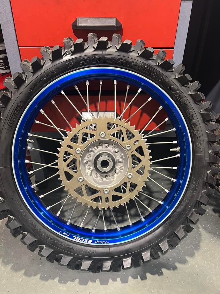 Yzf 250-450 achterwiel, Ophalen, Gebruikt