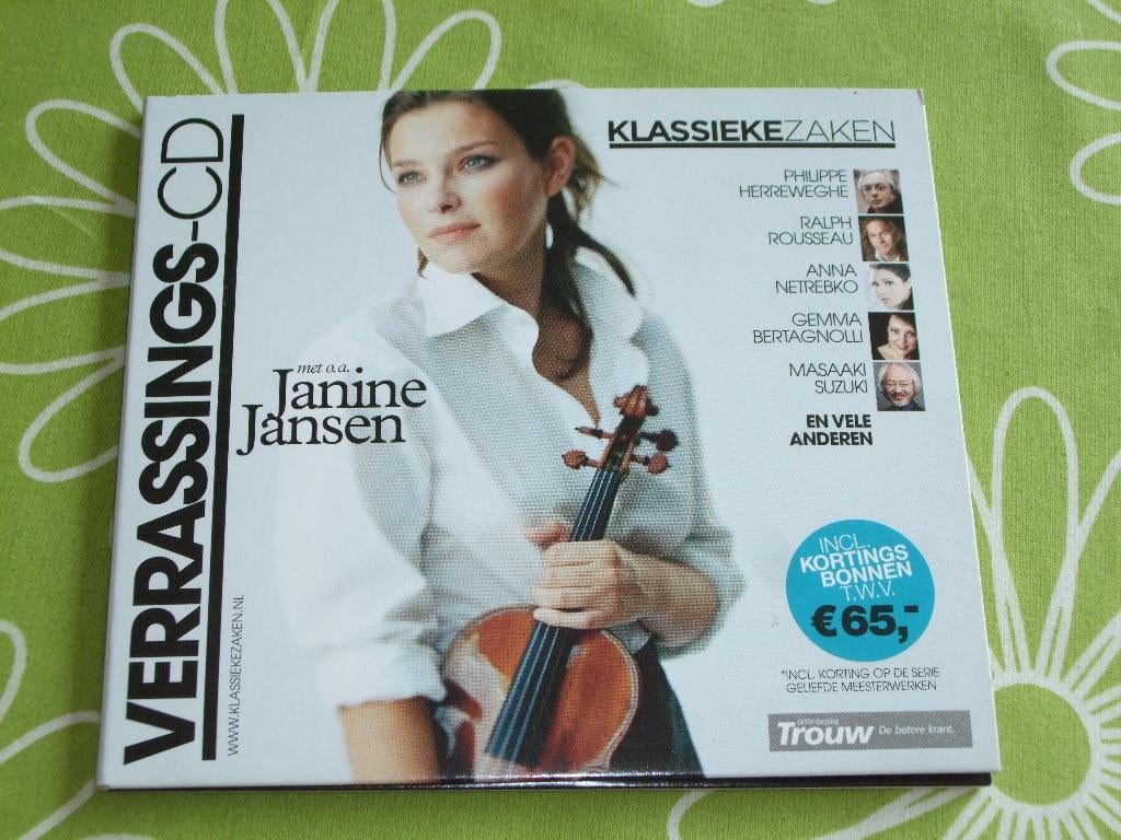 Verrassings-CD met o.a. Janine Jansen, Boxset, Overige typen, Ophalen of Verzenden, Zo goed als nieuw