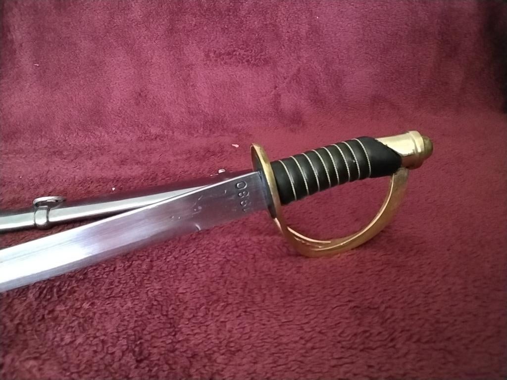 Militair Zwaard/Sabel met Schede - Jaartal 1880, Ophalen, Overige soorten, Overige gebieden, Zwaard of Sabel