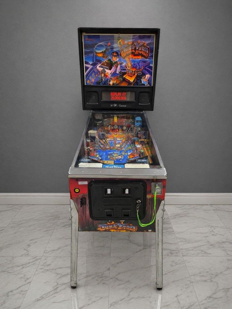JUNK YARD BALLY WILLIAMS PINBALL FLIPPER, Gebruikt, Verzenden, Williams, Overige soorten