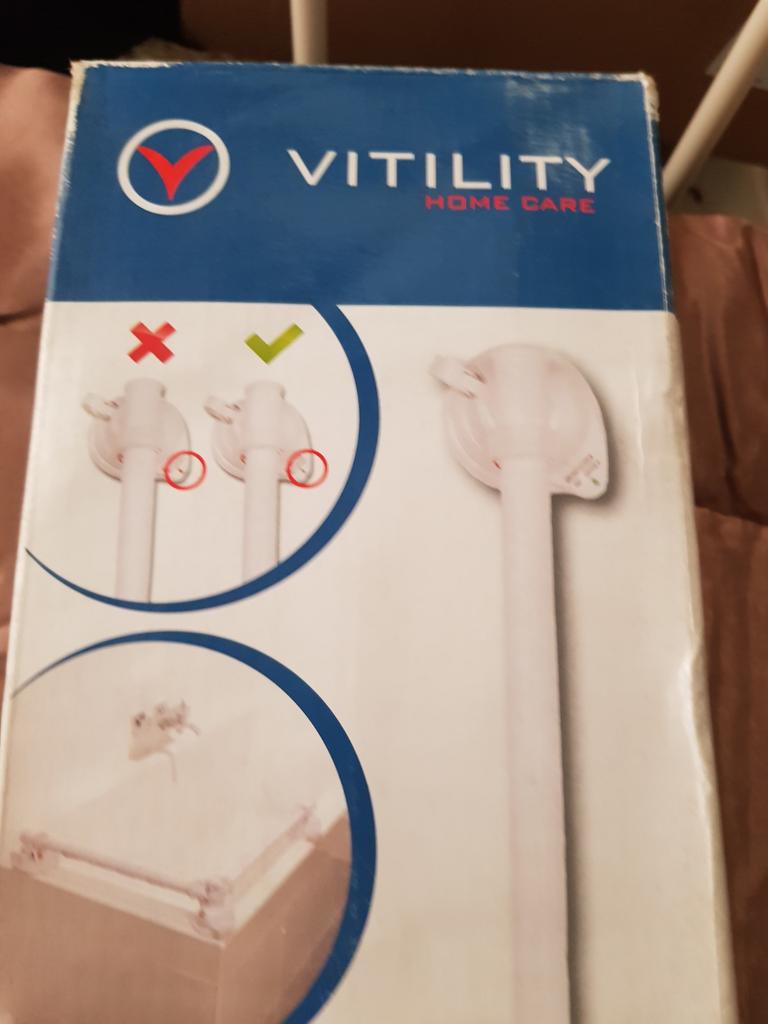 vitility  mobile rail zonder te boren, Ophalen of Verzenden, Nieuw, Toilet