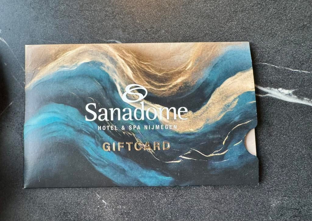 Giftcard Sanadome hotel & spa Nijmegen, Tickets en Kaartjes, Kortingen en Cadeaubonnen, Twee personen, Cadeaubon, Spa of Sauna