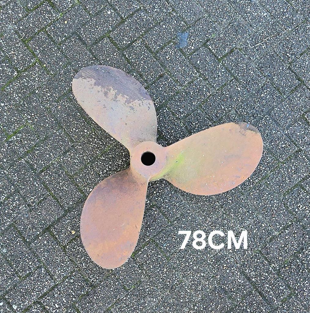 Scheepsschroef propellor van beroepsvaartuig staal, Niet ingevuld, Gebruikt, Overige typen, Niet ingevuld