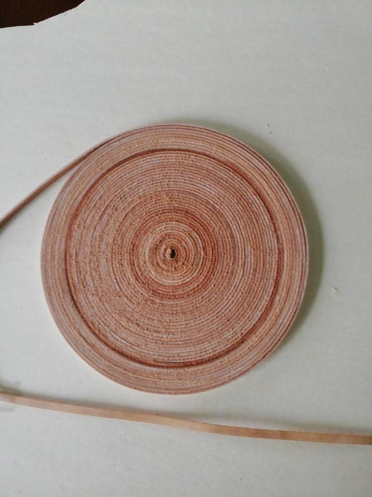 Leren veterband 13 m., Ophalen of Verzenden, Nieuw