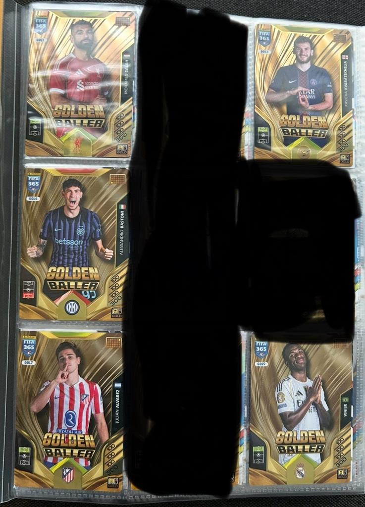 Panini Fifa 365 Golden ballers 2026. Numers 1,3,4,7 en 9, Ophalen of Verzenden, Nieuw, Meerdere plaatjes