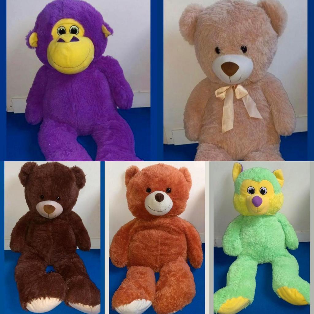 Grote partij knuffels en beren, Ophalen