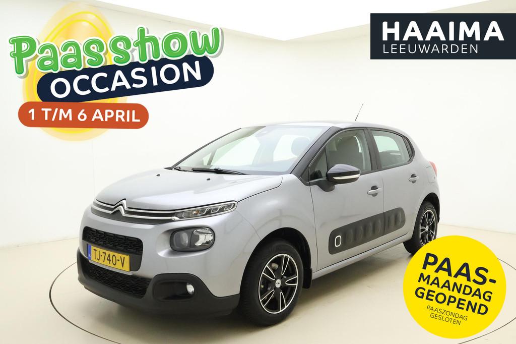 Citroen C3 1.2 PureTech S&S Feel | Climate control | Navigat, Auto's, Euro 6, 1199 cc, Start-stop-systeem, 82 pk
