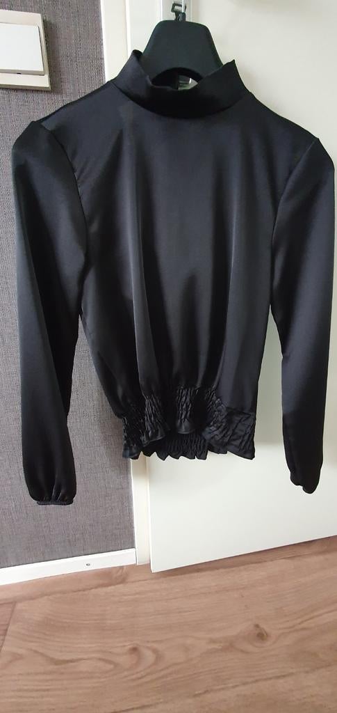 Most Wanted zwarte blouse met lange mouwen, Zwart, Nieuw, Ophalen of Verzenden, Maat 34 (XS) of kleiner
