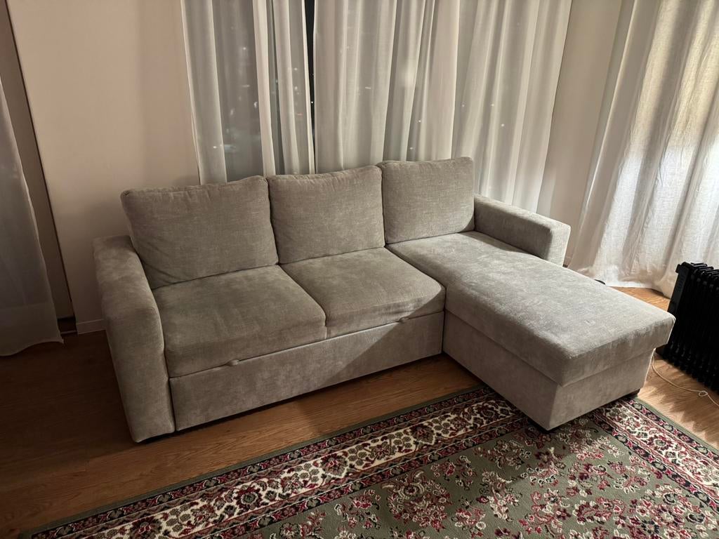 Gestofferde Slaapbank / Sofa Bed with Storage, Ophalen, Zo goed als nieuw