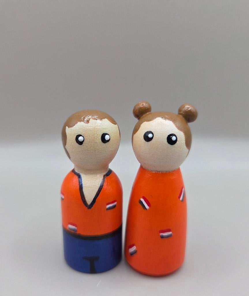 Handgemaakte Koningsdag set, Ophalen of Verzenden, Nieuw