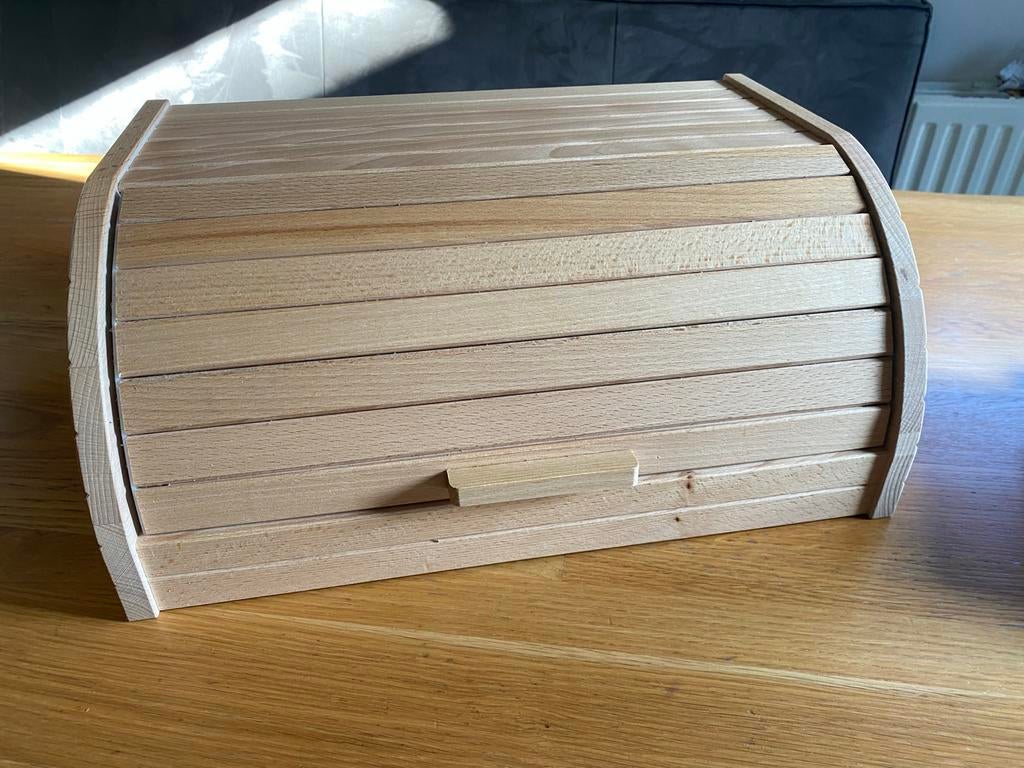 Houten broodtrommel, Ophalen, Zo goed als nieuw