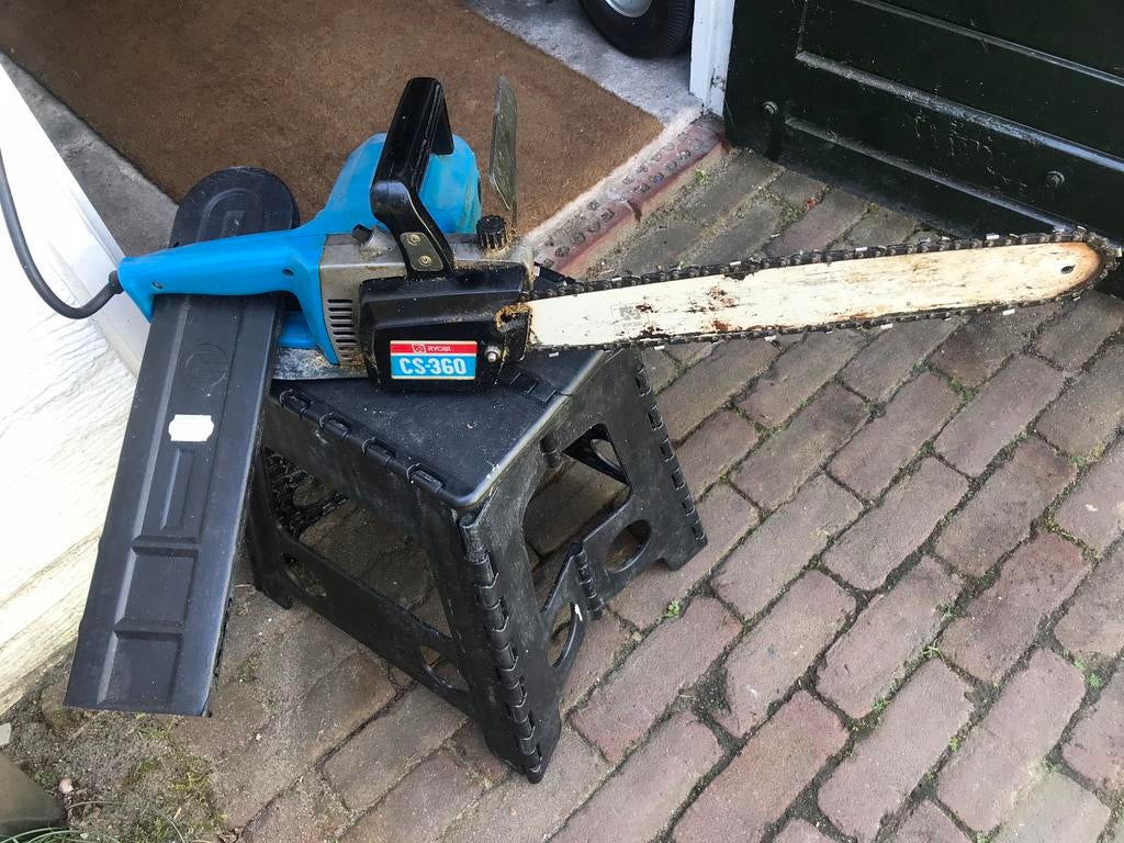Electrische kettingzaag, Tuin en Terras, Ophalen of Verzenden, Gebruikt