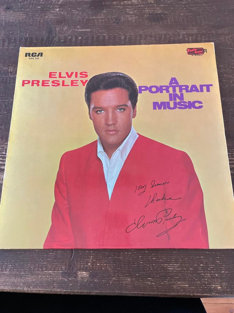 Elvis Presley - A Portrait in Music LP, Ophalen of Verzenden, Gebruikt, 12 inch