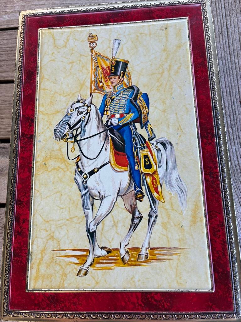 Oud koekblik van Jamin, Verzamelen, Blikken, Ophalen of Verzenden, Gebruikt, Koek(jes)