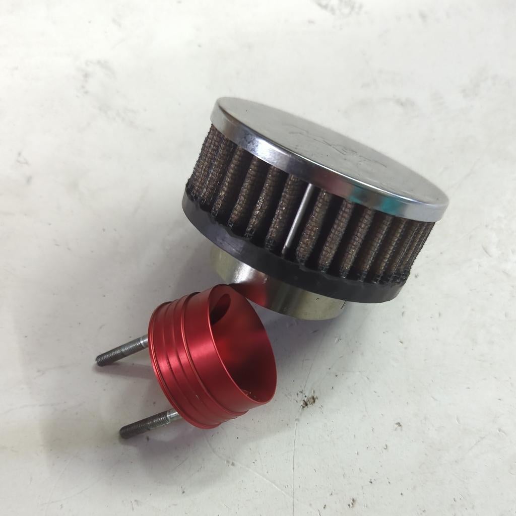 K&N sportfilter + alu adapter voor Losi 5ive, BWS, Rovan LT, Ophalen of Verzenden, Gebruikt, Overige schalen, Onderdeel