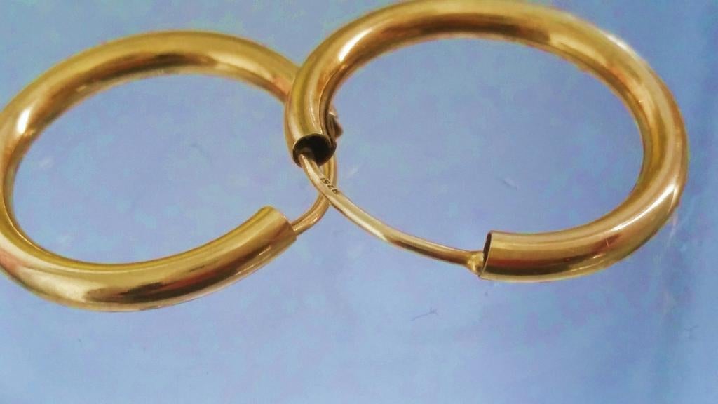 Antieke Oorbellen., Sieraden, Tassen en Uiterlijk, Piercings, Zo goed als nieuw, Verzenden