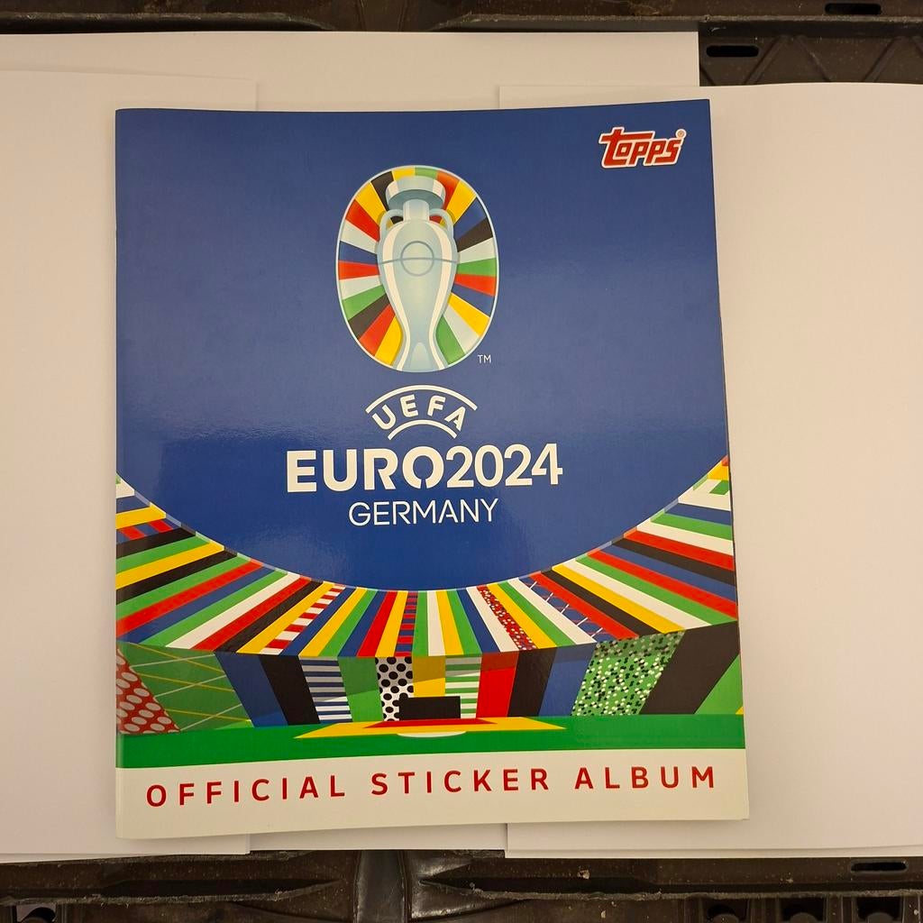 Topps euro 2024 album., Hobby en Vrije tijd, Stickers en Plaatjes, Ophalen of Verzenden, Nieuw, Meerdere stickers