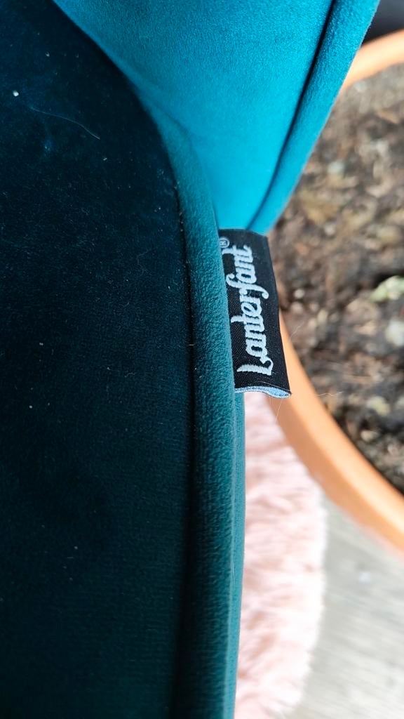 Lanterfant stoeltjes, Huis en Inrichting, Fauteuils, Ophalen, Minder dan 75 cm, Vintage, Stof