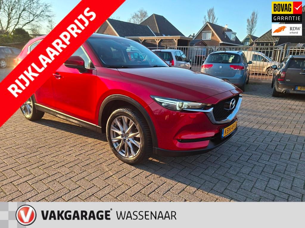 Mazda CX-5 2.0 SkyActiv-G 165 luxury trekh, leer, carplay, Voorwielaandrijving, Euro 6, 4 cilinders, Leder