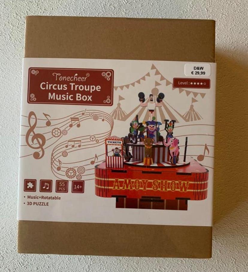 Bouwpakket Music box, Ophalen of Verzenden, Nieuw