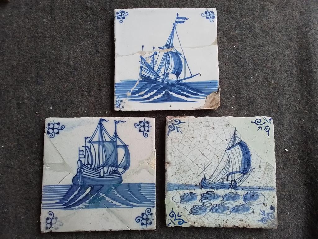 Antieke tegeltjes, Antiek en Kunst, Ophalen