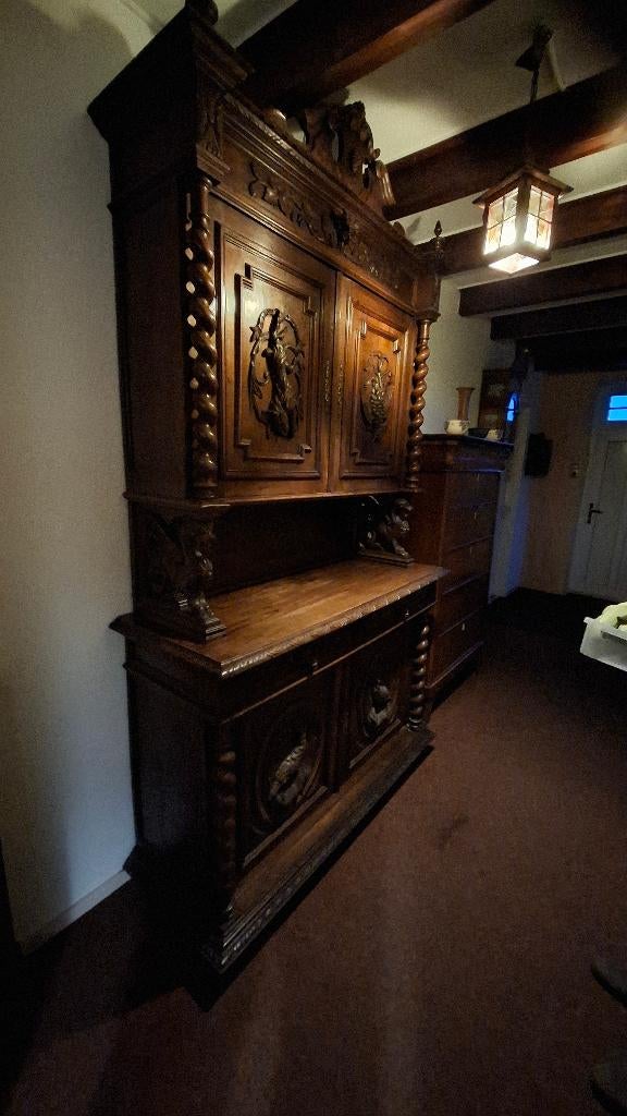 prachtige jachtkast, Antiek en Kunst, Ophalen